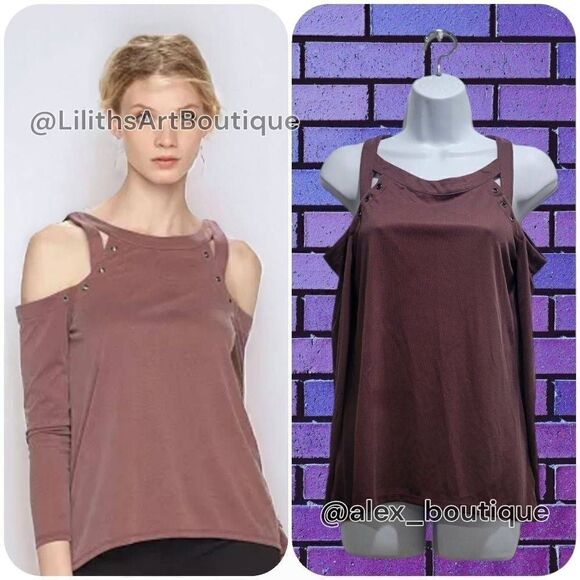 Rock & Republic Tops - Rock & Republic Cold Shoulder Top(K034)-Size XS  for Women